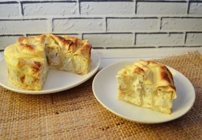 Сладкий творожный пирог из лаваша рецепт с фото пошагово
