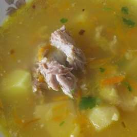 Гороховый суп с бараниной