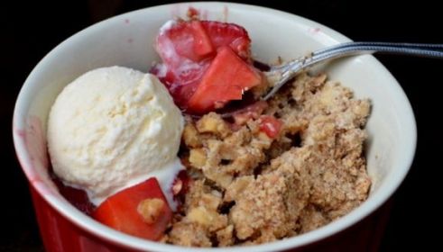 Хрустящий ягодный десерт рецепт с фото пошагово