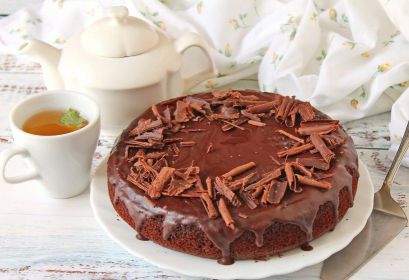 Шоколадный торт из какао и молока рецепт с фото пошагово