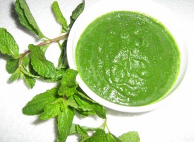 Пудина чатни Индийский мятный соус на основе йогурта рецепт приготовления с фото