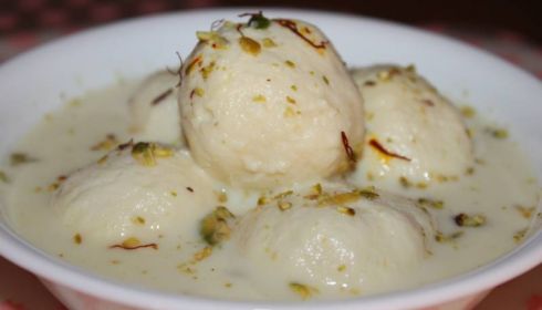 Расмалай Индийская сладость творожные шарики под сливочным соусом рецепт с фото