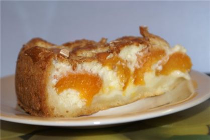 Пирог с консервированными абрикосами в духовке рецепт с фото пошагово