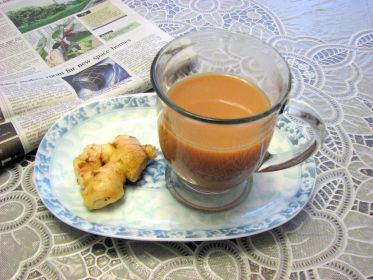 Чай с имбирем и молоком, рецепт с фото, пошагово 