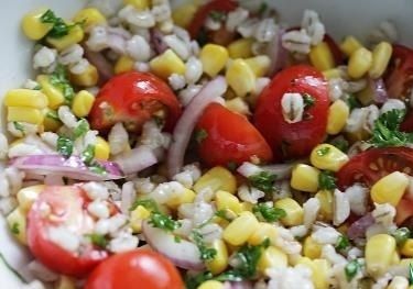 Салат с перловкой и кукурузой рецепт с фото пошагово 