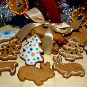 Рождественское печенье рецепт с фото пошагово