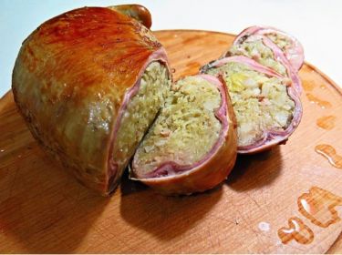 Свиной желудок фаршированный рецепт с фото пошагово
