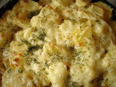 Запеченный картофель с помидорами рецепт с фото пошагово